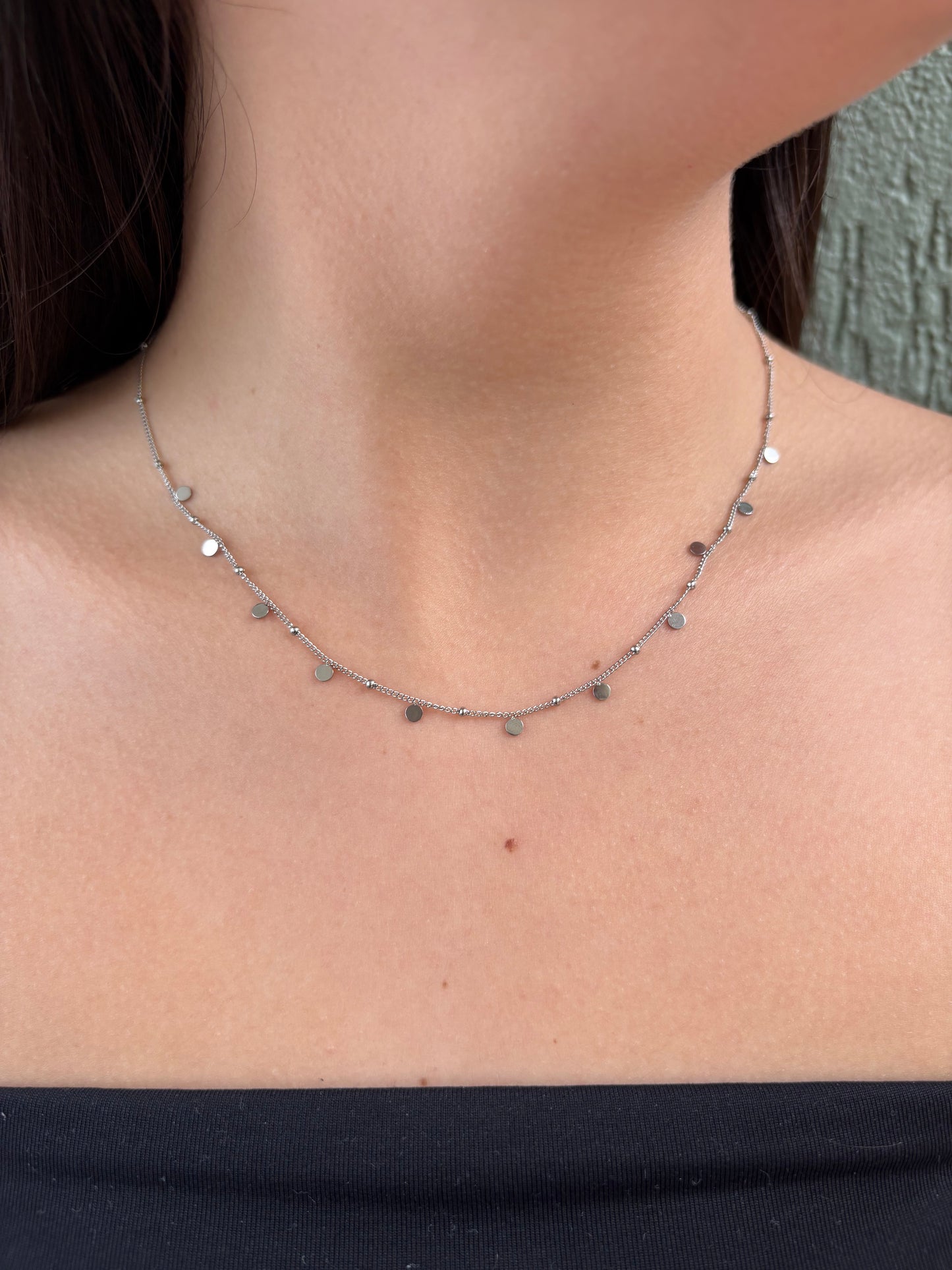 Collier argenté