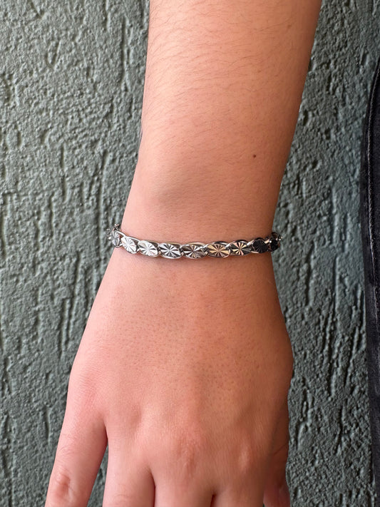 Bracelet argenté