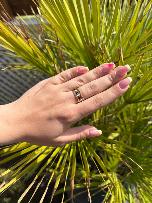 Bague dorée