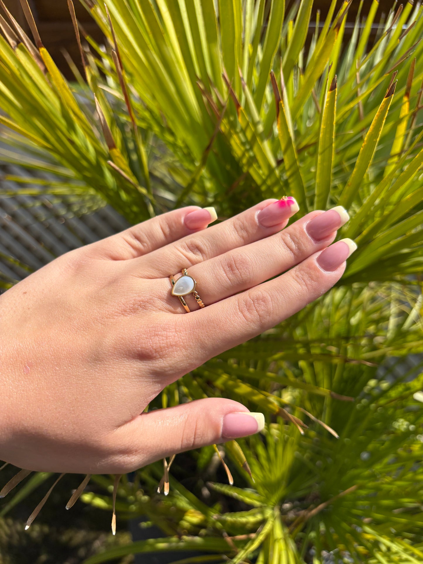 Bague dorée