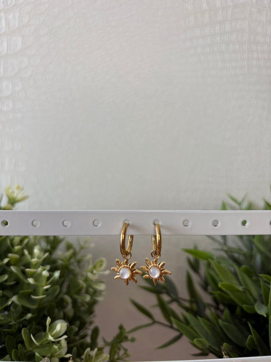 Boucles d’oreilles doré