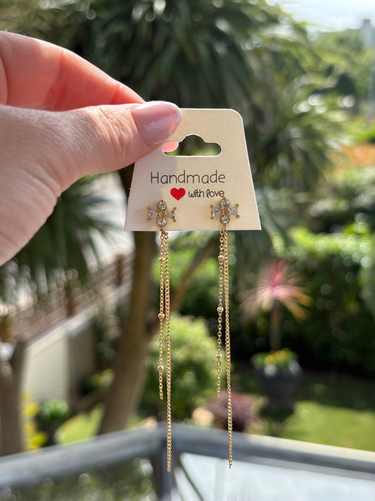 Boucles d’oreilles dorée