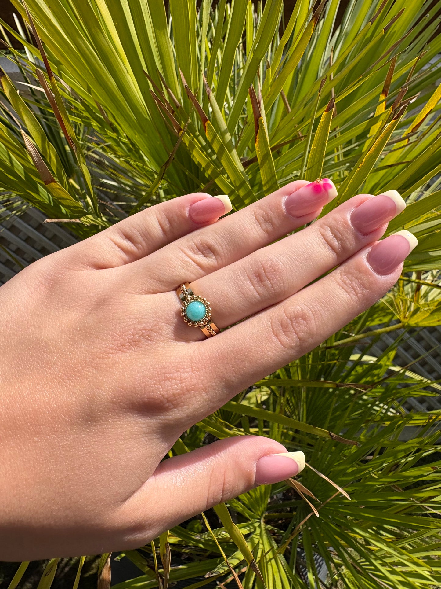 Bague dorée