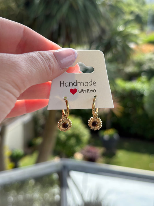 Boucles d’oreilles dorée