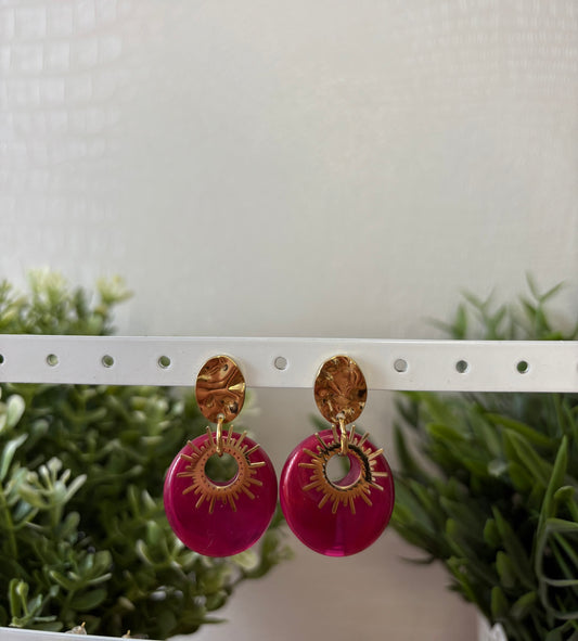 Boucles d’oreilles doré