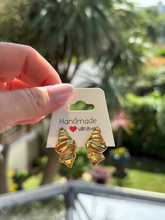 Boucles d’oreilles dorée