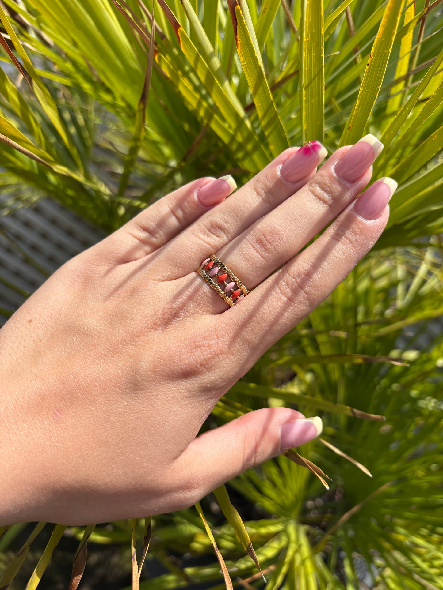 Bague dorée