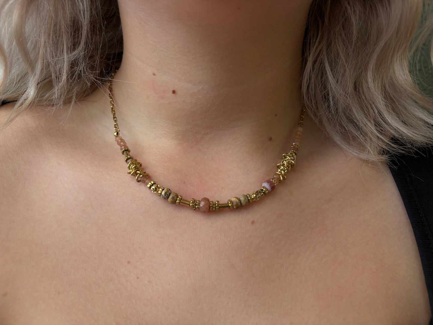 Collier doré