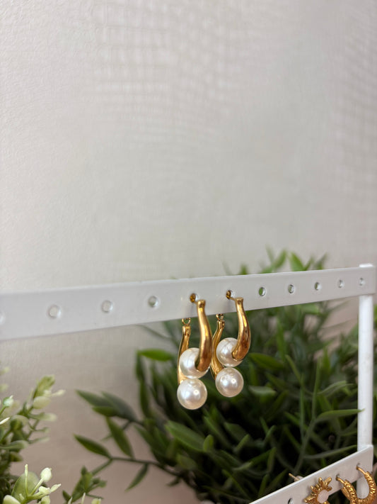 Boucles d’oreilles doré