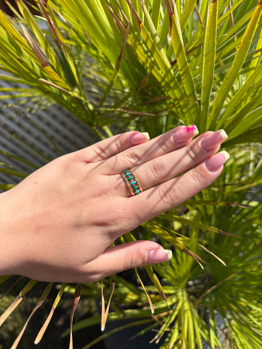 Bague dorée