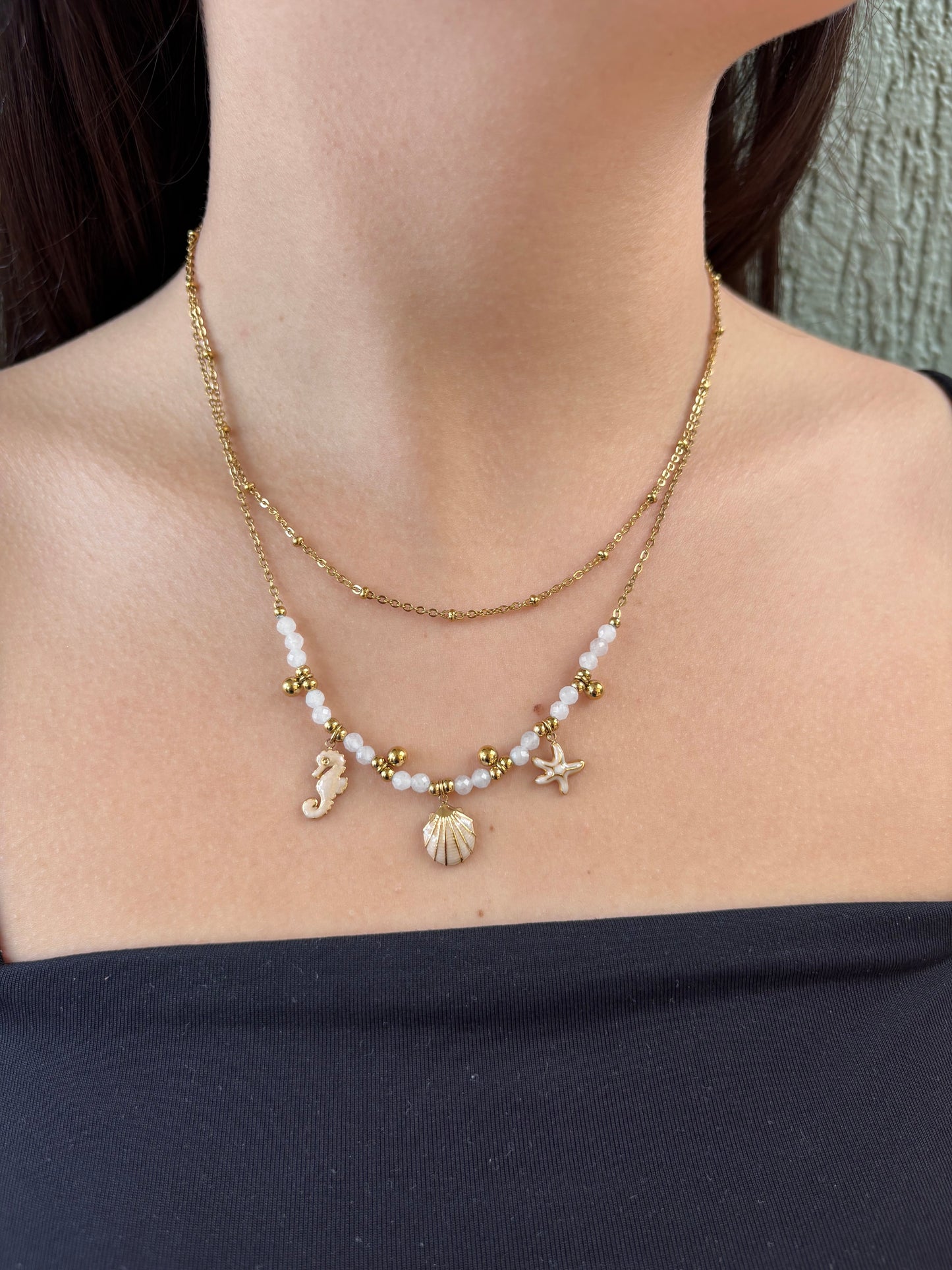 Collier doré