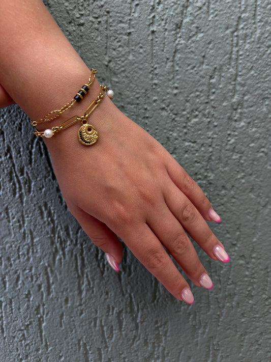 Bracelet (2) doré
