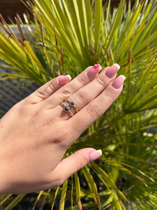 Bague dorée