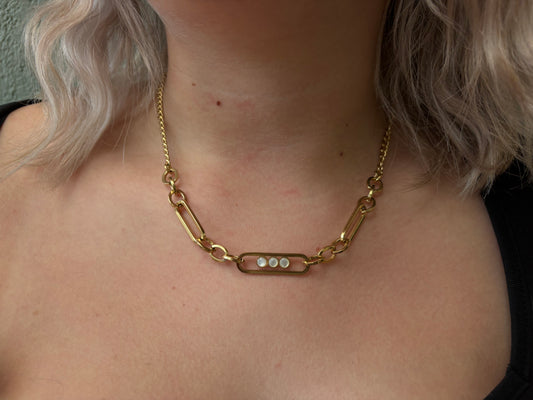 Collier doré
