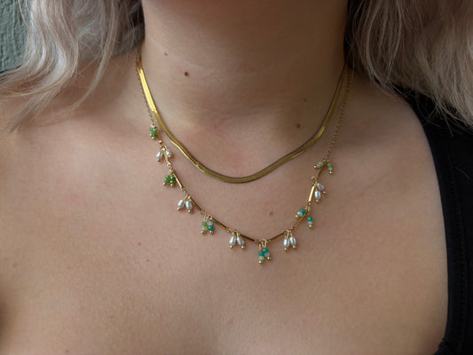 Collier 2 chaînes