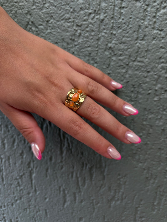Bague doré
