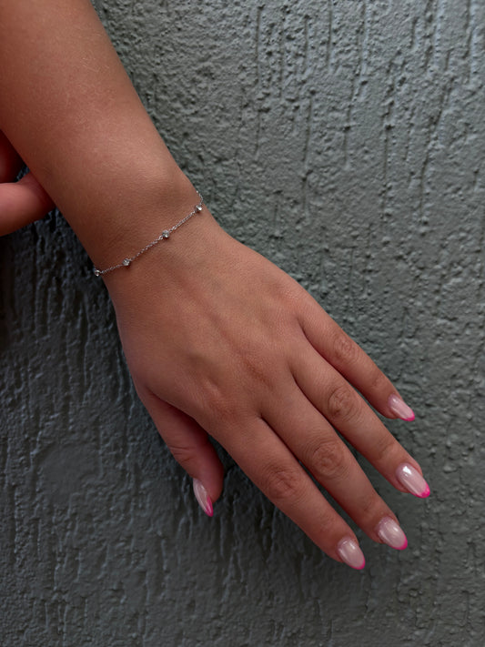 Bracelet argenté
