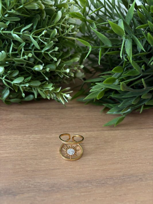 Bague doré