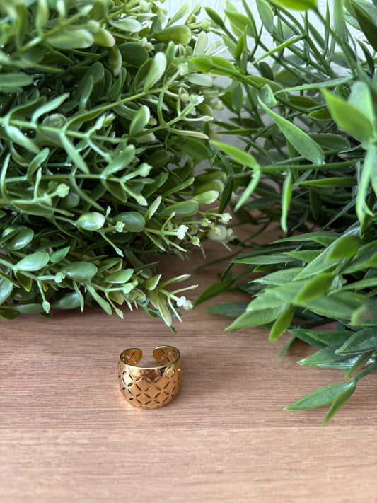 Bague doré