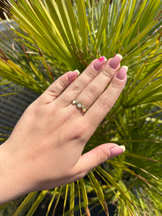 Bague dorée