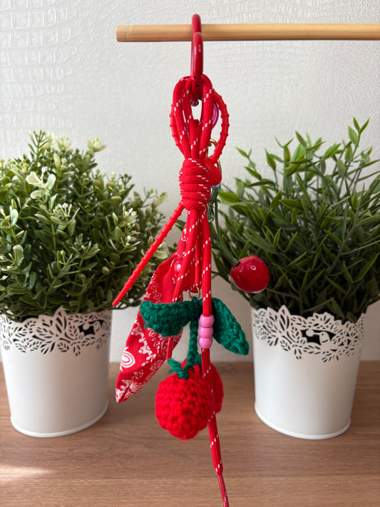 Bijou de sac cerise