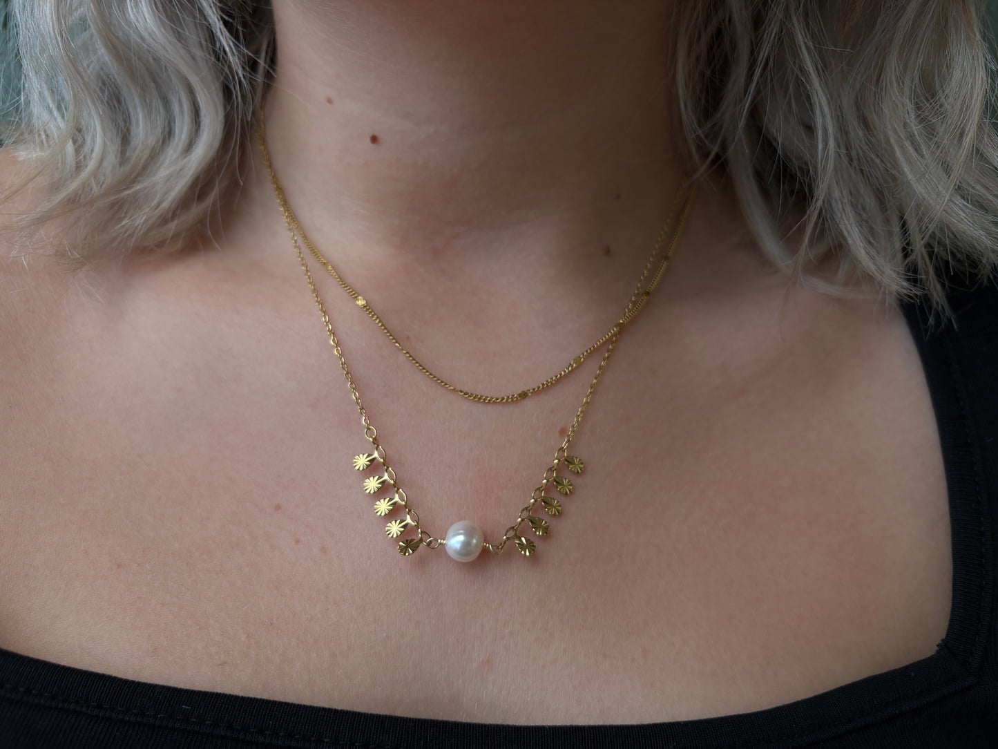 Collier 2 chaînes